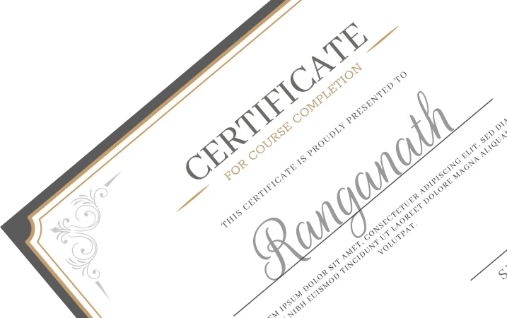 react js certificate